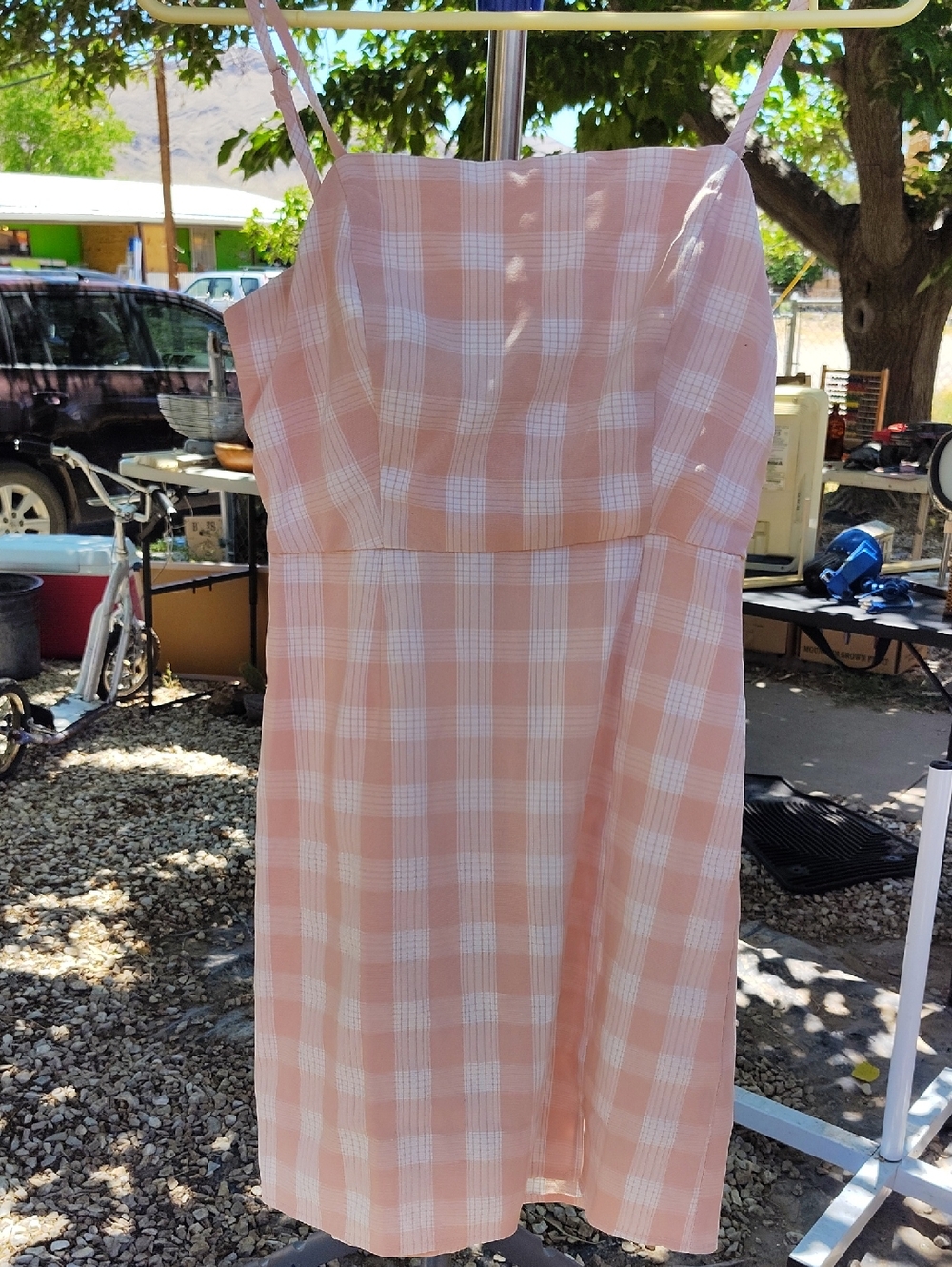 Plaid Summer Dress BR XS